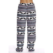 New Christmas Flannel Plush Lounge Pants - Multiple Colors for Couples' Loungewear