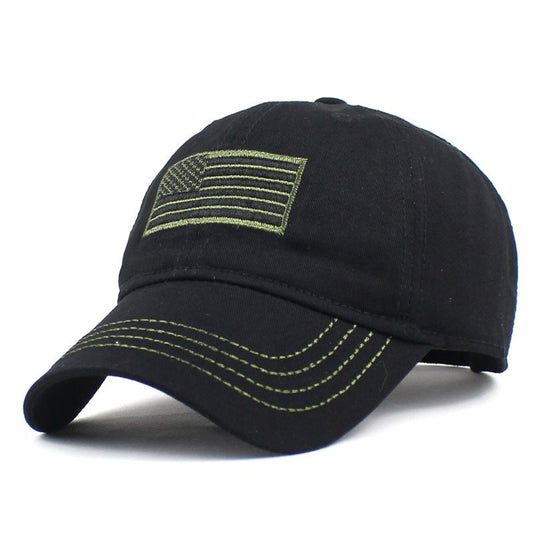 Casual Flag Embroidered Outdoor Sports Camouflage Baseball Cap For Men/Women