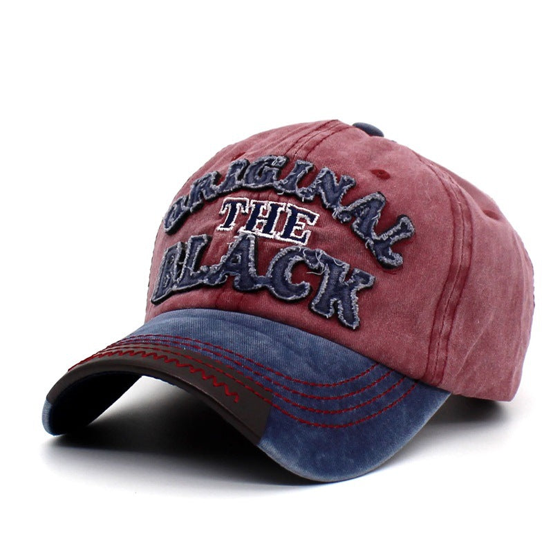 Women Men's Sports Hat Letter Embroidered Adjustable Snapback Baseball Cap