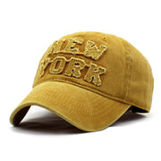 Women Men's Vintage Sports Hat Cotton Adjustable Snapback Baseball Cap